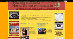 Desktop Screenshot of parrocchiadellannunziata.it